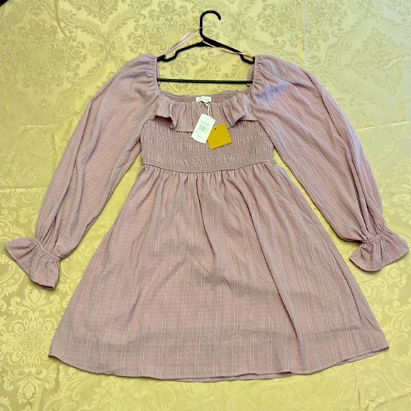 NWT Blu Pepper Mini Dress size small - Picture 2 of 4